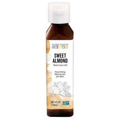 Aura Cacia, Skin Care Oil Sweet Almond, 4 Oz Aura Cacia