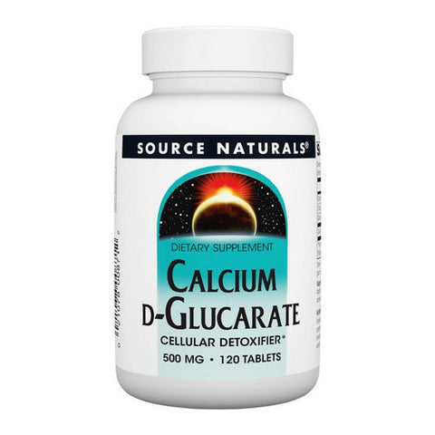 Source Naturals, Calcium D-Glucarate, 500 mg, 120 Tabs Source Naturals