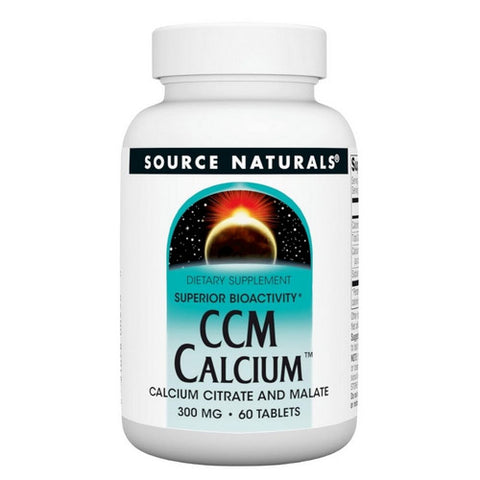 Source Naturals, CCM Calcium, 300 Mg, 60 Tabs Source Naturals