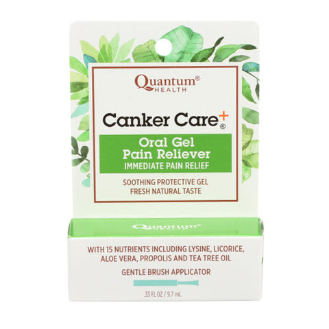 Quantum Health, Canker Care Plus Oral Gel Pain Reliever, 0.33 Oz Quantum Health