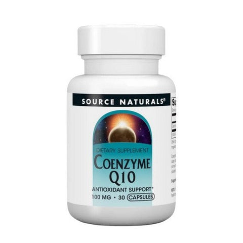 Source Naturals, Coenzyme Q10, 100 mg, 30 Caps Source Naturals