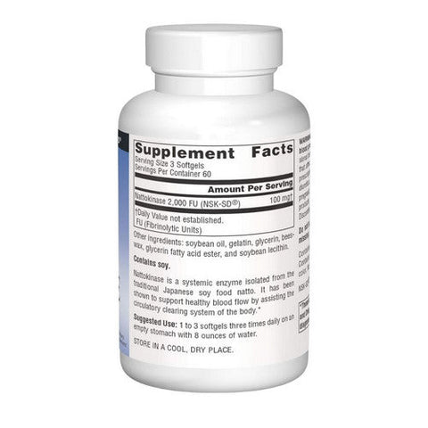 Source Naturals, Nattokinase, 36 mg, 180 Sg Source Naturals