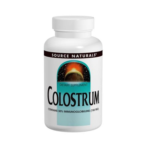 Source Naturals, Colostrum, 500 MG, 30 Caps Source Naturals