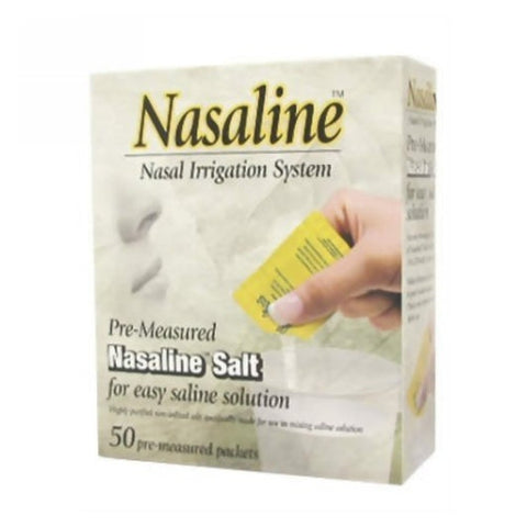 Nasaline, Nasaline Salt, Packets, 50 Pkt Nasaline
