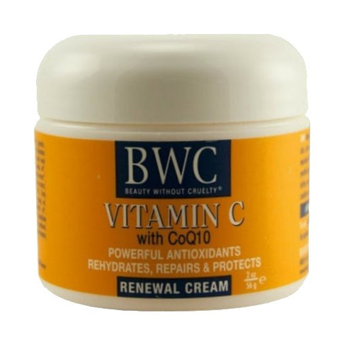 Beauty Without Cruelty, Organic Vitamin C With Coq10 Facial Renewal Cream, 2 oz Beauty Without Cruelty