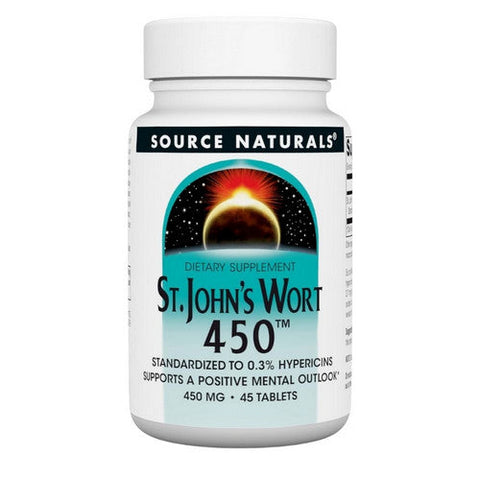 Source Naturals, St. John's Wort, 300 mg, 45 Tabs Source Naturals
