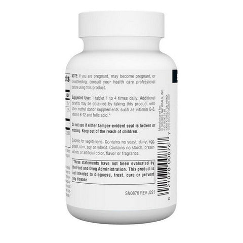 Source Naturals, TMG, 750 mg, 60 Tabs Source Naturals