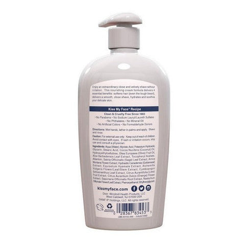 Kiss My Face, 4 In 1 Moisture Shave Lotion Cool Mint, Cool Mint EA 1/11 OZ Kiss My Face