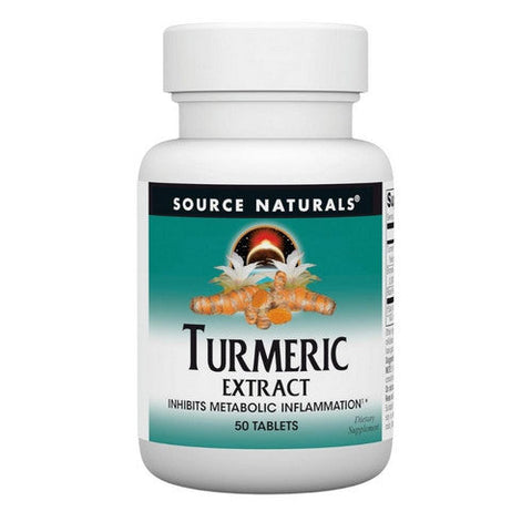 Source Naturals, Turmeric Extract, 50 Tabs Source Naturals