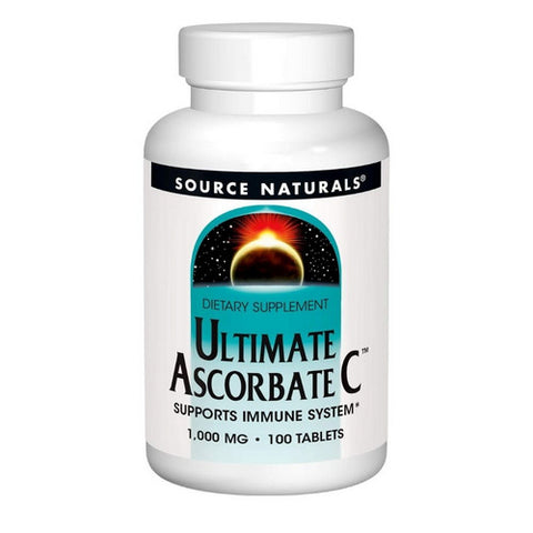 Source Naturals, Ultimate Ascorbate C, 1000 mg, 100 Tabs Source Naturals