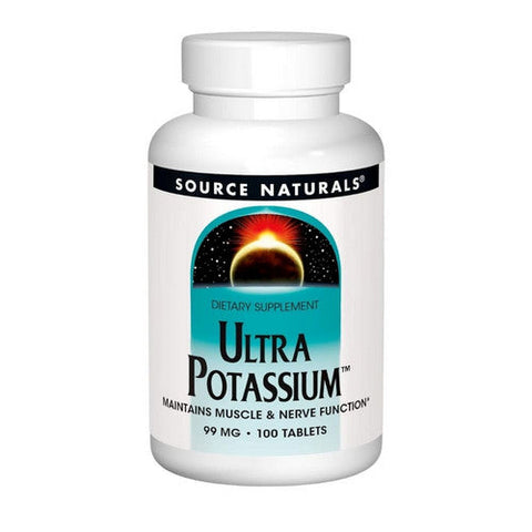 Source Naturals, Ultra Potassium, 99 mg, 100 Tabs Source Naturals