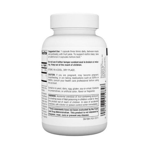 Source Naturals, L-Tryptophan, 500 MG, 60 Caps Source Naturals