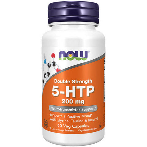 Now Foods, 5-HTP, 200 mg, 60 Vcaps Now Foods
