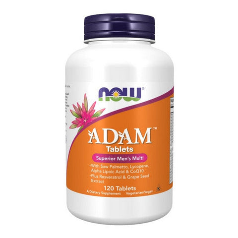 Now Foods, Adam Men's Multiple Vitamin, 120 Tabs Now Foods