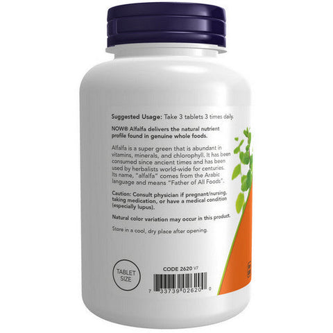 Now Foods, Alfalfa, 650 Mg, 250 Tabs Now Foods