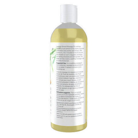 Now Foods, Lavender Almond Massage Oil, 16 FL OZ Now Foods