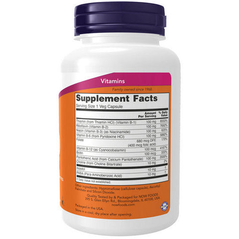 Now Foods, Vitamin B-100, 100 Caps Now Foods