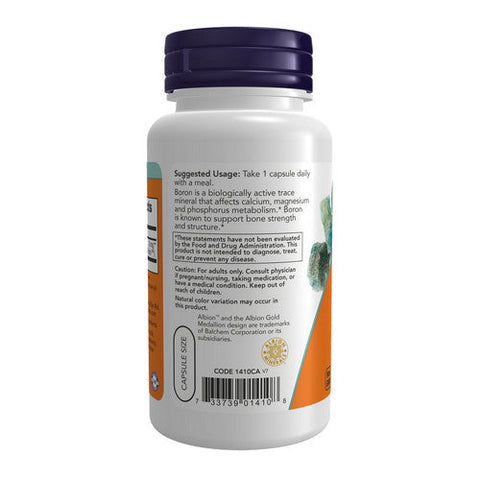Now Foods, Boron, 3 Mg, 100 Veg Caps Now Foods