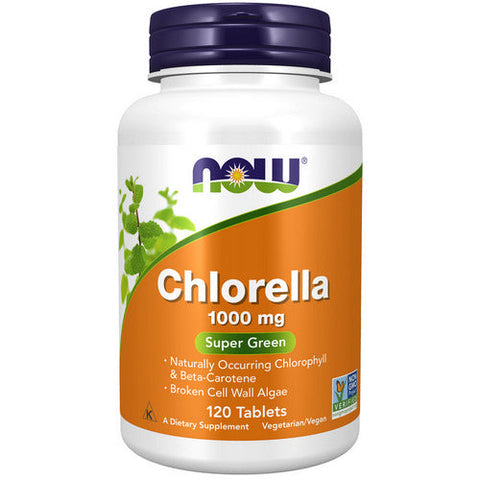 Now Foods, Chlorella, 1000 mg, 120 Tabs Now Foods