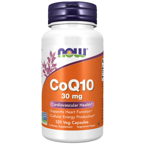 Now Foods, CoQ10, 30 Mg, 120 Veg Caps Now Foods