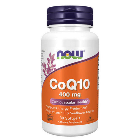 Now Foods, CoQ10, 400 mg, 30 Softgels Now Foods