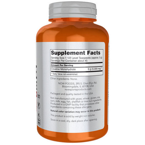 Now Foods, Creatine Monohydrate Powder, 8 OZ (227 gm) Now Foods