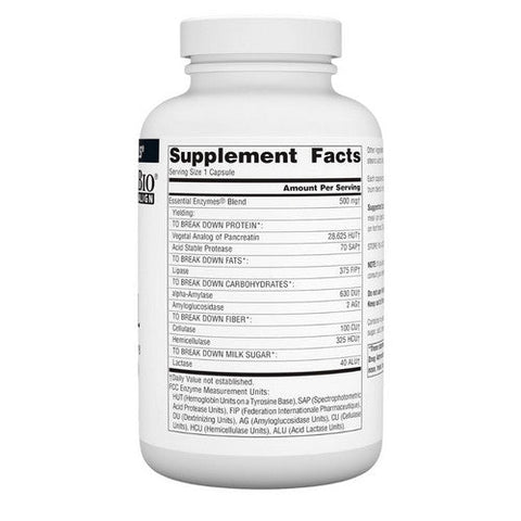 Source Naturals, Daily Essential Enzymes, 500 Mg, 240 Caps Source Naturals
