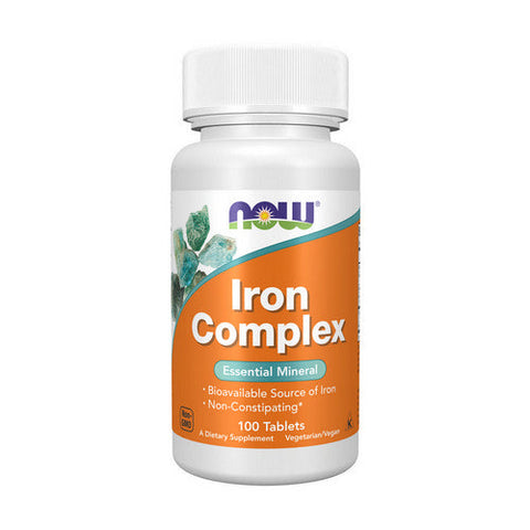 Now Foods, Iron Complex, 100 Tabs Now Foods