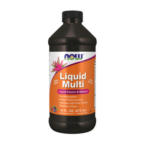 Now Foods, Liquid Multi, 16 FL OZ -BERRY FLAVOR Now Foods