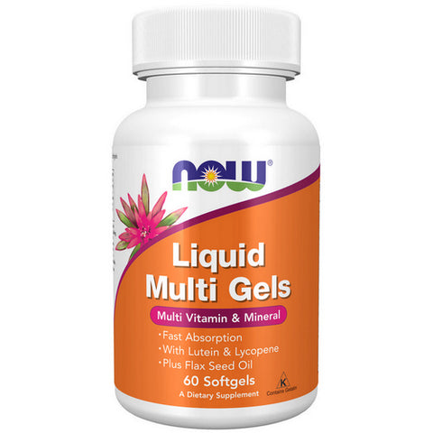 Now Foods, Liquid Multi Gels, 60 Sgels Now Foods