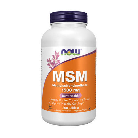Now Foods, M.S.M, 1500 mg, 200 Tabs Now Foods