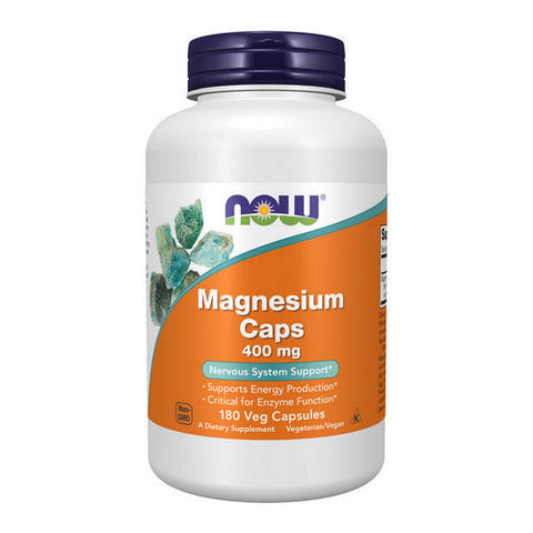 Now Foods, Magnesium, 400 mg, 180 Caps Now Foods