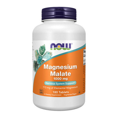 Now Foods, Magnesium Malate, 1000 mg, 180 Tabs Now Foods
