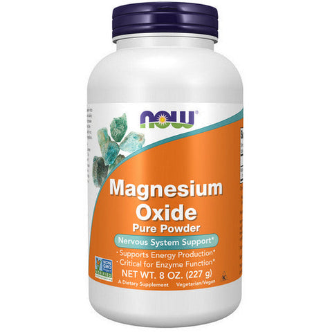 Now Foods, Magnesium Oxide Powder, 8 OZ Now Foods