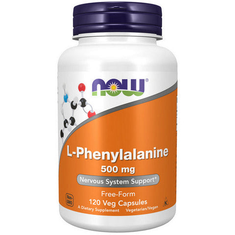 Now Foods, L - Phenylalanine, 500 mg, 120 Caps Now Foods