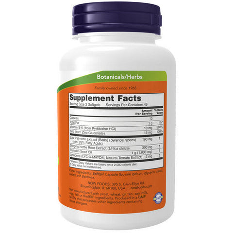 Now Foods, Prostate Support, 90 Sgel Now Foods
