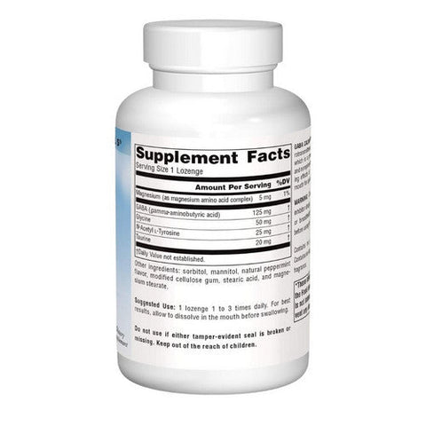 Source Naturals, Gaba Calm, Peppermint, 120 Lozenges Source Naturals