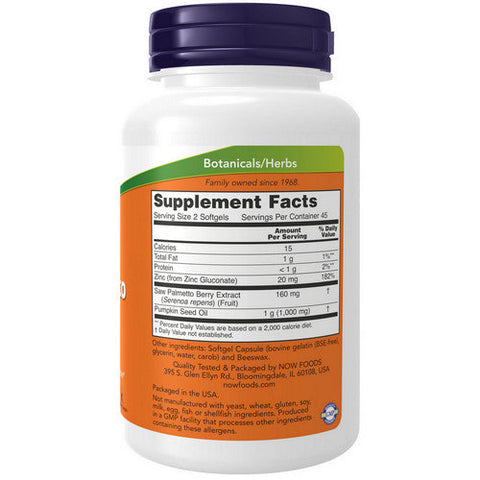 Now Foods, Saw Palmetto Extract, 90 Softgels Now Foods