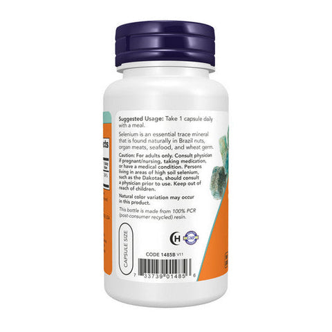 Now Foods, Selenium, 200 Mcg, 90 Veg Caps Now Foods