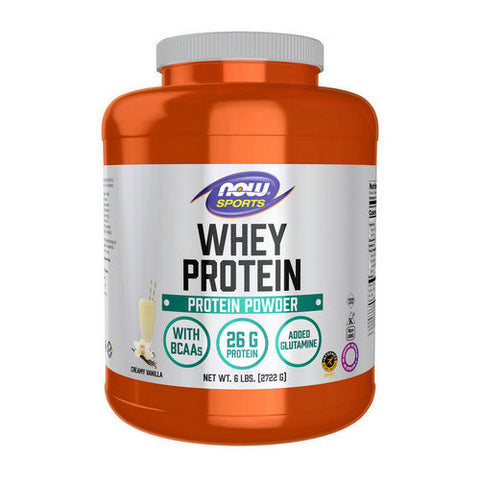 Now Foods, Whey Protein, Natural Vanilla, 6 lbs Now Foods