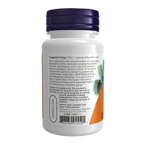 Now Foods, Zinc Picolinate, 50 mg, 60 Caps Now Foods