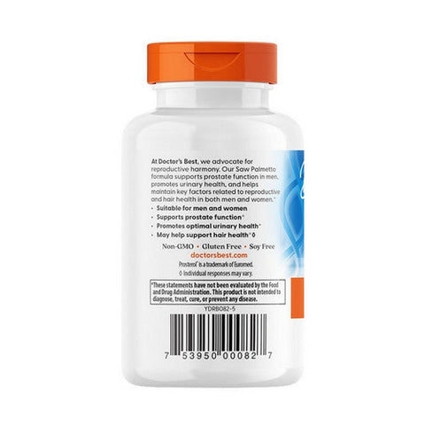 Doctors Best, Saw Palmetto With Prosterol, 320 mg, 60 Softgels Doctors Best