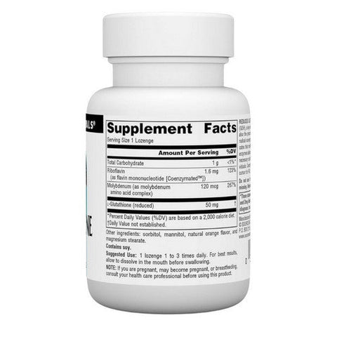 Source Naturals, Glutathione, Orange flavor, 50 mg, 50 Tabs Source Naturals