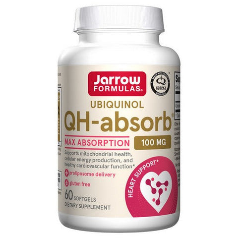 Jarrow Formulas, QH-Absorb, 100 mg, 60 Sftgels Jarrow Formulas
