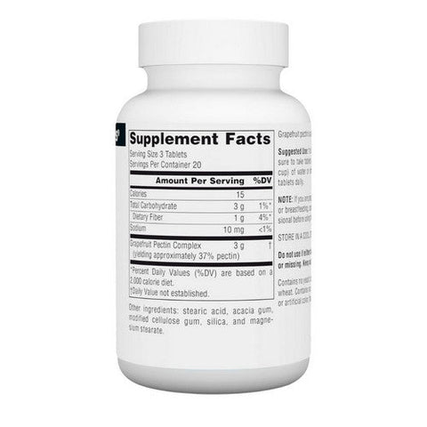 Source Naturals, Grapefruit Pectin, 1000 mg, 60 Tabs Source Naturals
