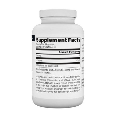 Source Naturals, L-Leucine, 240 Caps Source Naturals
