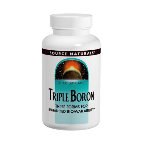 Source Naturals, Triple Boron, 3 mg, Advanced, With Calcium, 240 Caps Source Naturals