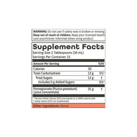 Dynamic Health Laboratories, Pomegranate Concentrate, 16 Oz Dynamic Health Laboratories