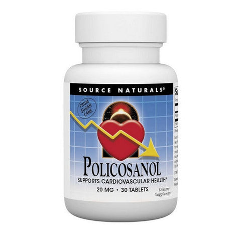 Source Naturals, Policosanol, 20 mg, 30 Tabs Source Naturals