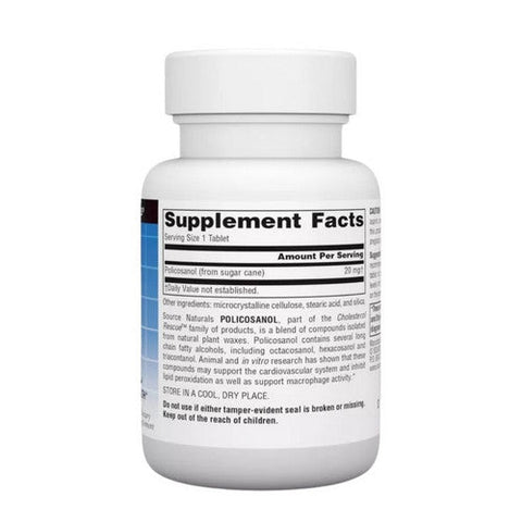Source Naturals, Policosanol, 20 mg, 60 Tabs Source Naturals